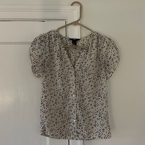 H&M Black and White size 4 shirt